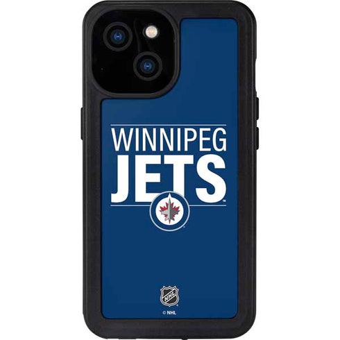 NHL Winnipeg Jets Lineup iPhone 15 Waterproof Case