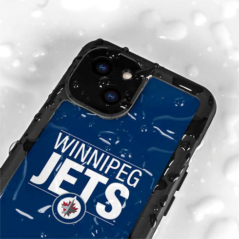 NHL Winnipeg Jets Lineup iPhone 15 Waterproof Case