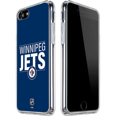 NHL Winnipeg Jets Lineup iPhone SE (2nd & 3rd Gen) Clear Case