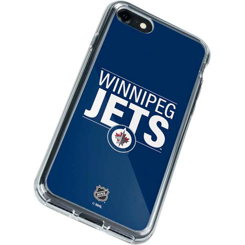 NHL Winnipeg Jets Lineup iPhone SE (2nd & 3rd Gen) Clear Case