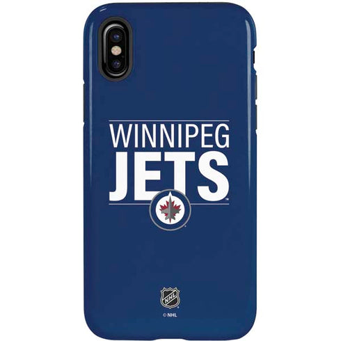 NHL Winnipeg Jets Lineup iPhone X Pro Case