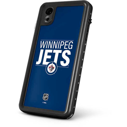 NHL Winnipeg Jets Lineup iPhone XR Waterproof Case