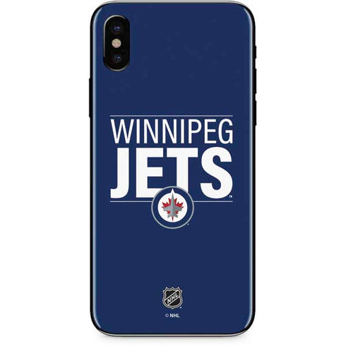 NHL Winnipeg Jets Lineup iPhone XS Max Skin