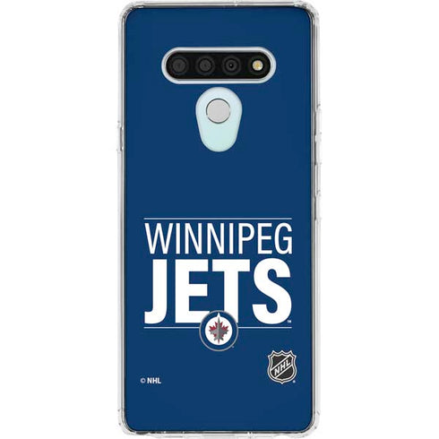 NHL Winnipeg Jets Lineup LG Stylo 6 Clear Case