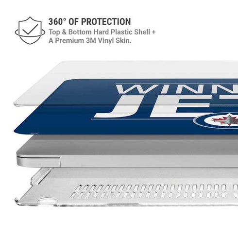 NHL Winnipeg Jets Lineup MacBook Air 13in M1 (2021) Case plus Skin