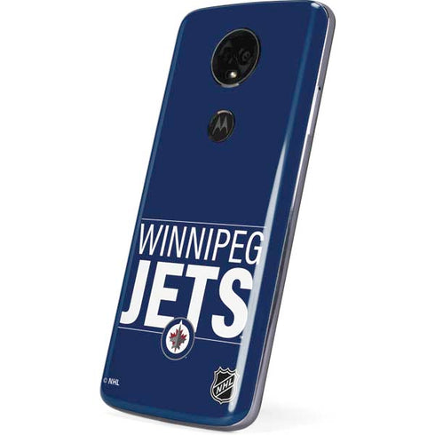 NHL Winnipeg Jets Lineup Moto E5 Plus Skin