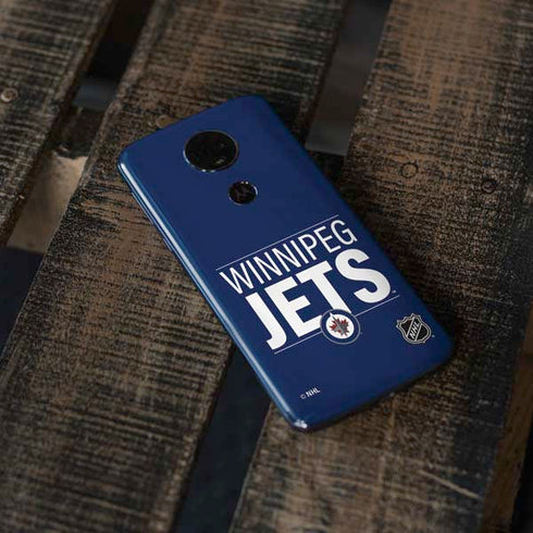 NHL Winnipeg Jets Lineup Moto E5 Plus Skin
