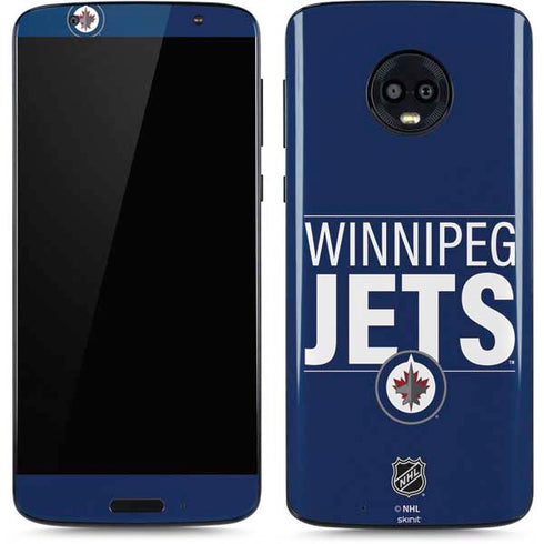 NHL Winnipeg Jets Lineup Moto G6 Skin