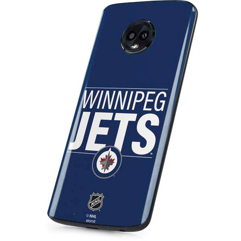 NHL Winnipeg Jets Lineup Moto G6 Skin