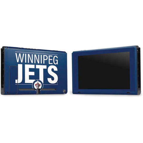 NHL Winnipeg Jets Lineup Nintendo Switch Bundle Skin