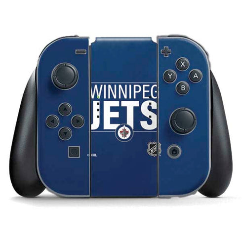 NHL Winnipeg Jets Lineup Nintendo Switch (2017-2021) Joy-Con Controller Skin