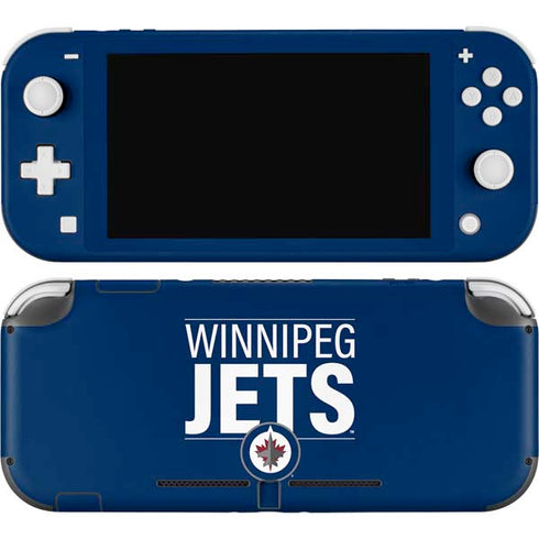 NHL Winnipeg Jets Lineup Nintendo Switch Lite Skin