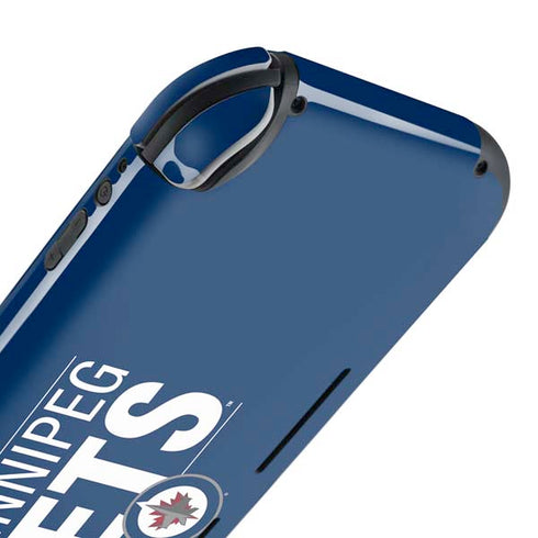 NHL Winnipeg Jets Lineup Nintendo Switch Lite Skin