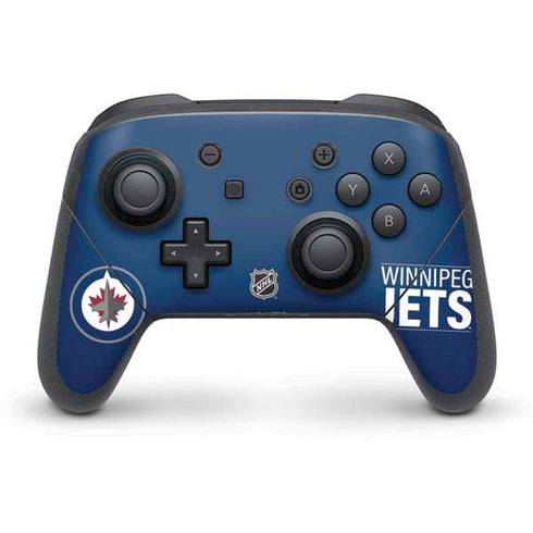 NHL Winnipeg Jets Lineup Nintendo Switch Pro Controller Skin