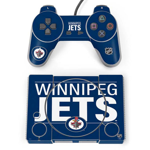 NHL Winnipeg Jets Lineup PlayStation Classic Bundle Skin