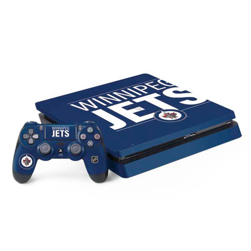 NHL Winnipeg Jets Lineup PS4 Slim Bundle Skin