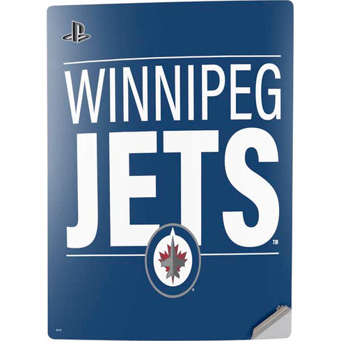 NHL Winnipeg Jets Lineup PS5 Digital Edition Console Skin