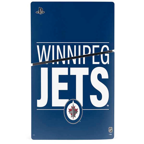 NHL Winnipeg Jets Lineup PS5 Slim Digital Edition Console Skin
