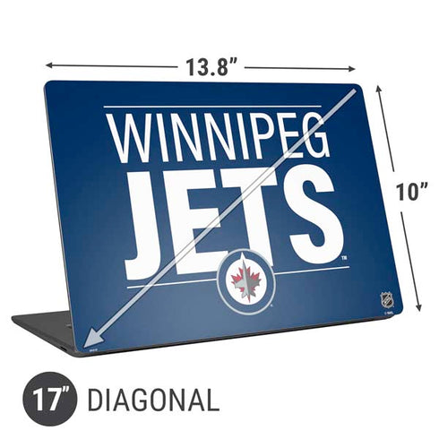 NHL Winnipeg Jets Lineup Universal Laptop 17in (13.8 x 10in) Skin