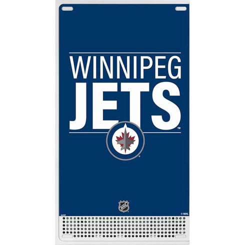NHL Winnipeg Jets Lineup Xbox Series S Console Skin