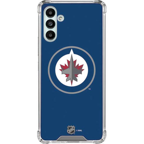 NHL Winnipeg Jets Logo Galaxy A13 5G Clear Case