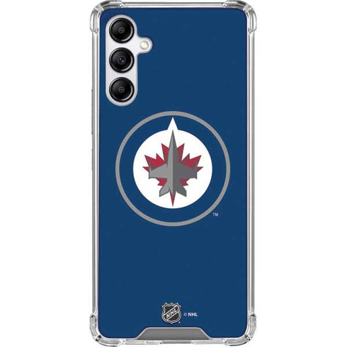 NHL Winnipeg Jets Logo Galaxy A14 5G Clear Case