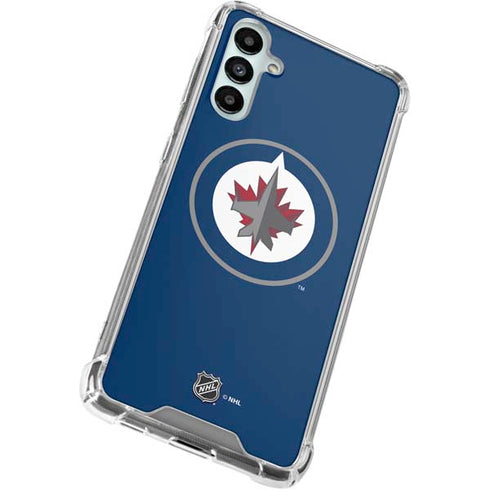 NHL Winnipeg Jets Logo Galaxy A15 5G Clear Case
