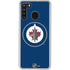 NHL Winnipeg Jets Logo Galaxy A21 Clear Case