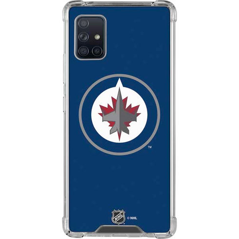 NHL Winnipeg Jets Logo Galaxy A51 5G Clear Case