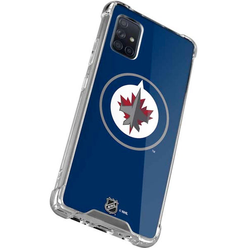 NHL Winnipeg Jets Logo Galaxy A51 5G Clear Case