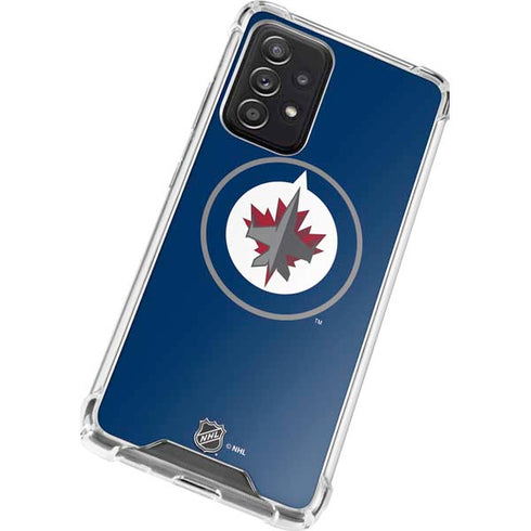 NHL Winnipeg Jets Logo Galaxy A52 5G Clear Case