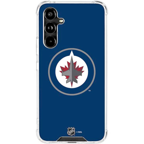 NHL Winnipeg Jets Logo Galaxy A54 5G Clear Case