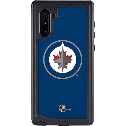 NHL Winnipeg Jets Logo Galaxy Note 10 Waterproof Case