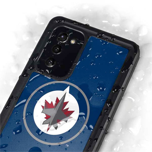 NHL Winnipeg Jets Logo Galaxy Note20 5G Waterproof Case