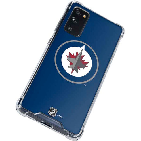 NHL Winnipeg Jets Logo Galaxy S20 FE Clear Case