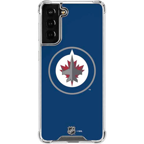NHL Winnipeg Jets Logo Galaxy S22 Plus Clear Case
