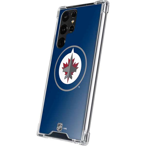 NHL Winnipeg Jets Logo Galaxy S22 Ultra Clear Case