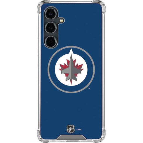 NHL Winnipeg Jets Logo Galaxy S23 FE Clear Case