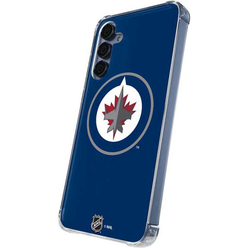 NHL Winnipeg Jets Logo Galaxy S24 Clear Case