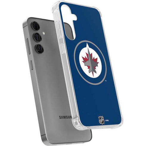 NHL Winnipeg Jets Logo Galaxy S24 Plus Clear Case