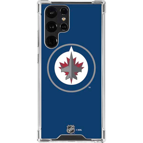 NHL Winnipeg Jets Logo Galaxy S24 Ultra Clear Case