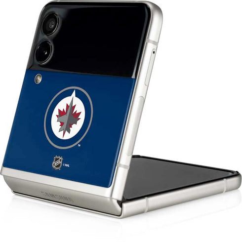 NHL Winnipeg Jets Logo Galaxy Z Flip3 5G Skin