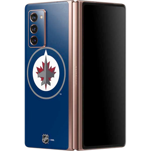 NHL Winnipeg Jets Logo Galaxy Z Fold2 5G Skin