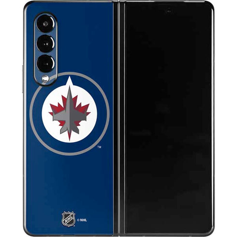 NHL Winnipeg Jets Logo Galaxy Z Fold3 5G Skin
