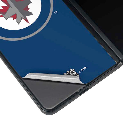 NHL Winnipeg Jets Logo Galaxy Z Fold3 5G Skin