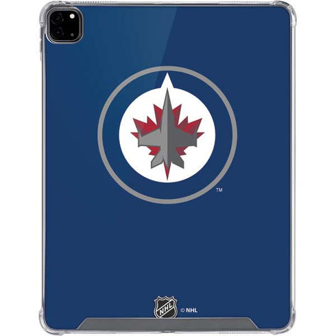 NHL Winnipeg Jets Logo iPad Pro 12.9in (2020) Clear Case