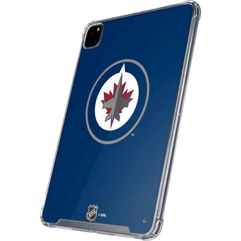 NHL Winnipeg Jets Logo iPad Pro 12.9in (2020) Clear Case