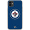 NHL Winnipeg Jets Logo iPhone 11 Clear Case