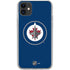 NHL Winnipeg Jets Logo iPhone 11 Clear Case