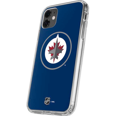 NHL Winnipeg Jets Logo iPhone 11 Clear Case
